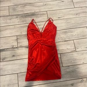 Shein mini silk dress